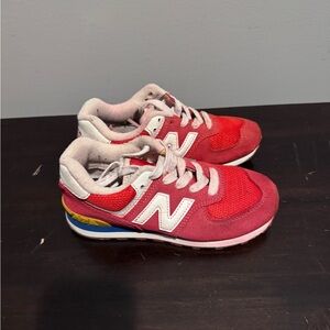 New Balance 574 Kids Rainbow Sneakers
